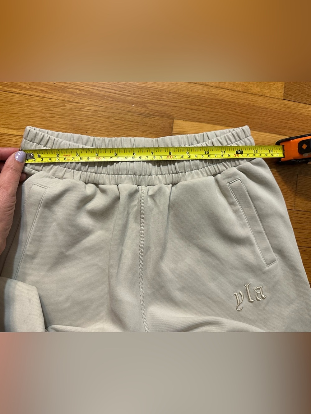 YoungLA Light Gray Men's Jogger Sweatpants - Picture 7 of 9